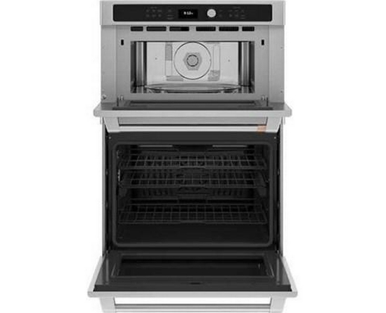 Café 30-Inch Built-In Combination Double Wall Oven With Advantium® Technology - CTC912P2NS1