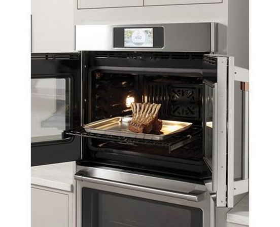 Café 30-Inch, 10 Cu. Ft. Double Wall Oven With Convection - CTD90FP2NS1