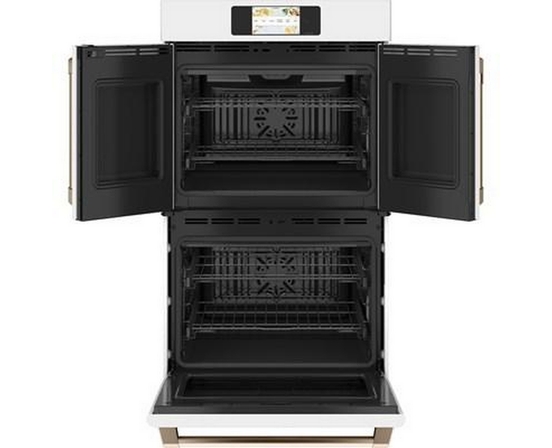 Café 30-Inch, 10 Cu. Ft. Double Wall Oven With Convection - CTD90FP4NW2