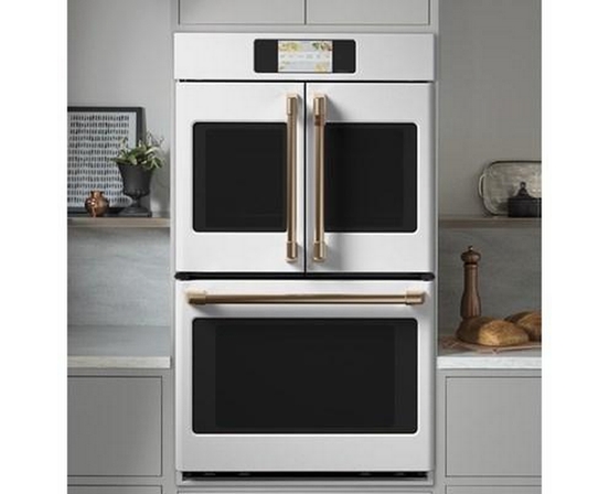 Café 30-Inch, 10 Cu. Ft. Double Wall Oven With Convection - CTD90FP4NW2