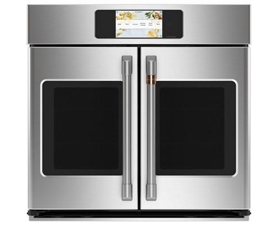 Café 30-Inch, 5.0 Cu.Ft. Built-In Single Wall Oven With True European Convection With Direct Air - CTS90FP2NS1