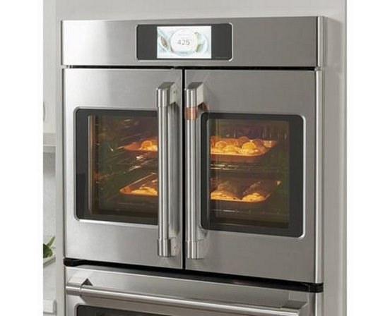 Café 30-Inch, 5.0 Cu.Ft. Built-In Single Wall Oven With True European Convection With Direct Air - CTS90FP2NS1