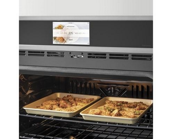 Café 30-Inch, 5.0 Cu.Ft. Built-In Single Wall Oven With True European Convection With Direct Air - CTS90FP2NS1