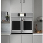 Café 30-Inch, 5.0 Cu.Ft. Built-In Single Wall Oven With True European Convection With Direct Air - CTS90FP2NS1