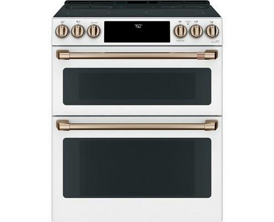 Café 30-Inch Slide-In Electric Range With Convection - CCES750P4MW2