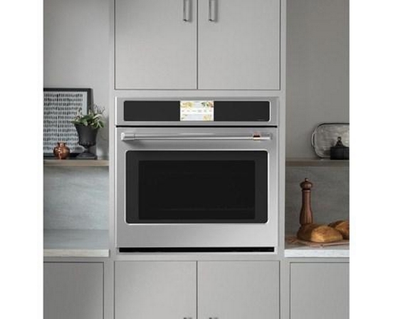 Café 30-Inch, 5 Cu.Ft. Built-In Single Wall Oven With Wi-Fi Connect - CTS90DP2NS1