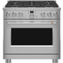 Café 36-Inch Freestanding Dual-Fuel Range With 6 Burners - C2Y366P2TS1