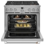 Café 36-Inch Freestanding Dual-Fuel Range With 6 Burners - C2Y366P2TS1