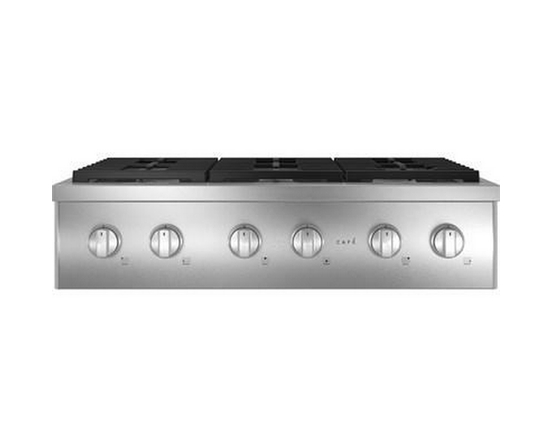 Café 36-Inch Built-In Gas Rangetop With 6 Burners - CGU366P2TS1