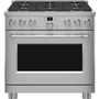 Café 36-Inch Freestanding Gas Range With Wi-Fi Connect - CGY366P2TS1