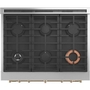 Café 36-Inch Freestanding Gas Range With Wi-Fi Connect - CGY366P2TS1