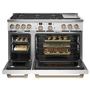 Café 48-Inch Freestanding Dual-Fuel Range With 6 Burners And Griddle - C2Y486P4TW2