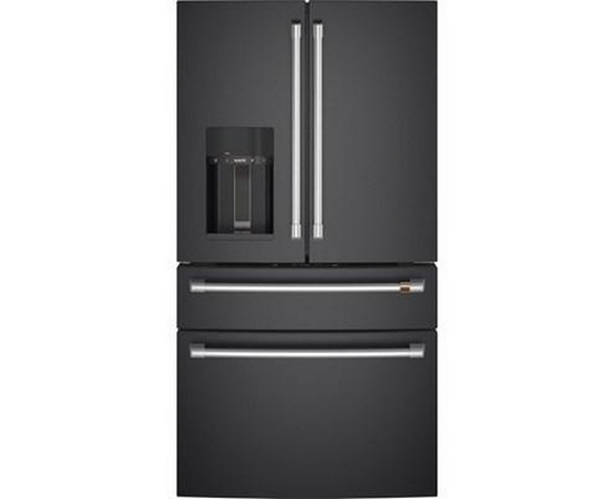 Café 36-Inch, 22.3 Cu.Ft. Counter-Depth French 4-Door Refrigerator With Wi-Fi - CXE22DP3PD1