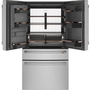 Café 36-Inch, 22.3 Cu.Ft. Counter-Depth French 4-Door Refrigerator With Wi-Fi - CXE22DP2PS1