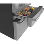 Café 36-Inch, 22.3 Cu.Ft. Counter-Depth French 4-Door Refrigerator With Wi-Fi - CXE22DP2PS1