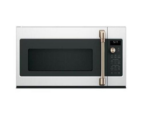Café 30-Inch, 1.7 Cu.Ft. Over-The-Range Microwave Oven With Air Fry - CVM517P4RW2