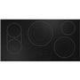 Café 36-Inch Built-In Electric Cooktop With Chef Connect - CEP90361TBB