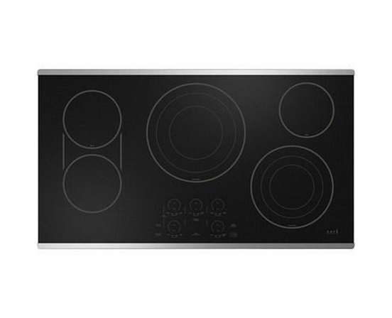 Café 36-Inch Built-In Electric Cooktop With Chef Connect - CEP90362TSS