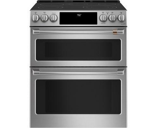 Café 30-Inch Slide-In Electric Range With Wi-Fi - CCES750P2MS1