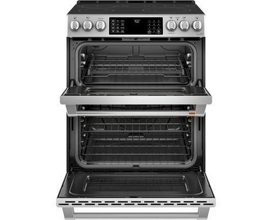 Café 30-Inch Slide-In Electric Range With Wi-Fi - CCES750P2MS1