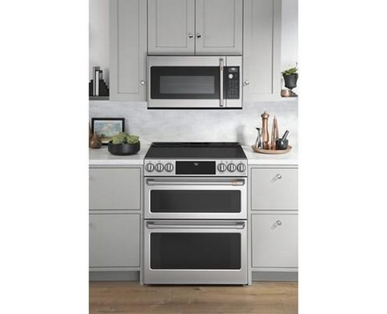 Café 30-Inch Slide-In Electric Range With Wi-Fi - CCES750P2MS1
