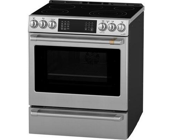 Café 30-Inch Freestanding Electric Range With Wi-Fi - CRS70XAWCS1