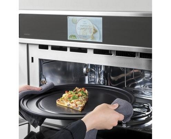 Café 30-Inch, 1.7 Cu. Ft. Built-In Custom Speed Oven Five In One With 120V Advantium® Technology - CSB913P2VS1