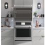 Café 30-Inch, 1.7 Cu. Ft. Built-In Custom Speed Oven Five In One With 120V Advantium® Technology - CSB913P2VS1