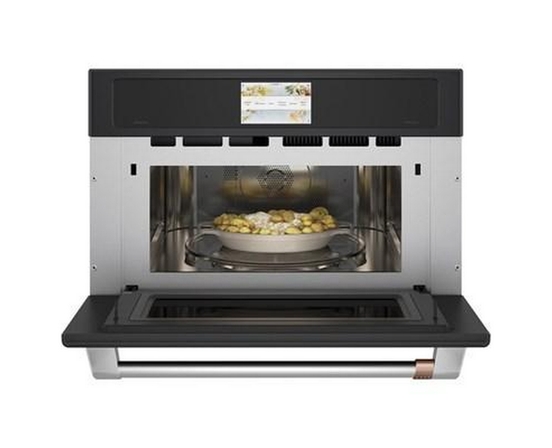 Café 30-Inch, 1.7 Cu. Ft. Built-In Custom Speed Oven Five In One With 120V Advantium® Technology - CSB913P3VD1
