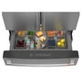 Café 36-Inch, 23.2 Cu. Ft. Smart Counter-Depth 4-Door French-Door Refrigerator - CJE23DP2WS1