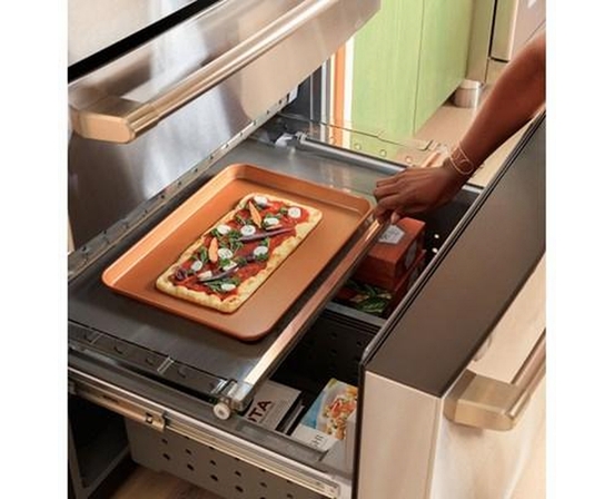 Café 36-Inch, 23.2 Cu. Ft. Smart Counter-Depth 4-Door French-Door Refrigerator - CJE23DP4WW2