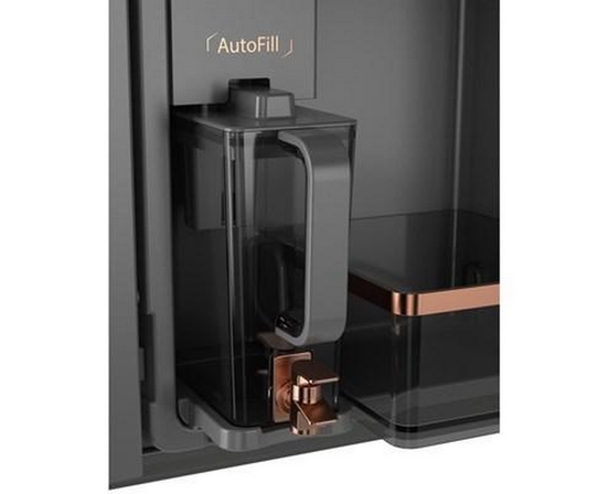 Café 36-Inch, 23.2 Cu. Ft. Smart Counter-Depth 4-Door French-Door Refrigerator - CJE23DP4WW2