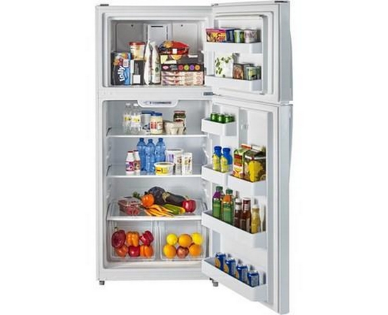 Moffat 30-Inch, 18 Cu. Ft. Top Freezer Refrigerator - MTE18GTKWW