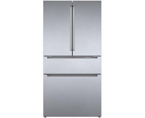 Bosch 36-Inch, 21 Cu.Ft. Counter-Depth French 4-Door Refrigerator With Vitafreshpro™ Drawer - B36CL80ENS