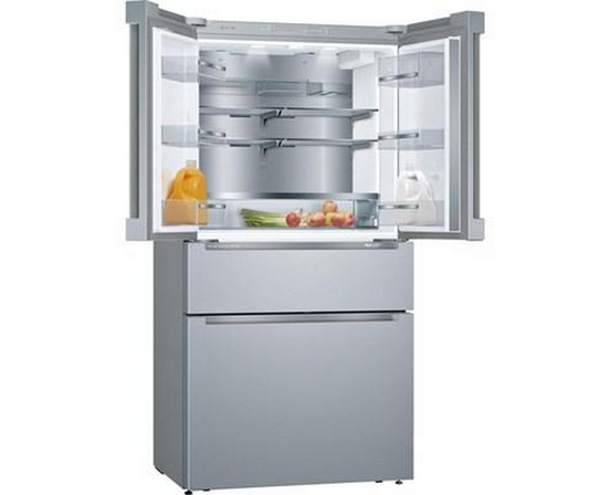 Bosch 36-Inch, 21 Cu.Ft. Counter-Depth French 4-Door Refrigerator With Vitafreshpro™ Drawer - B36CL80ENS