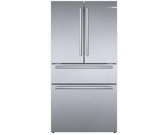 Bosch 36-Inch, 21 Cu.Ft. Counter-Depth French 4-Door Refrigerator With Vitafreshpro™ Drawer - B36CL80SNS