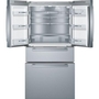 Bosch 36-Inch, 21 Cu.Ft. Counter-Depth French 4-Door Refrigerator With Vitafreshpro™ Drawer - B36CL80SNS