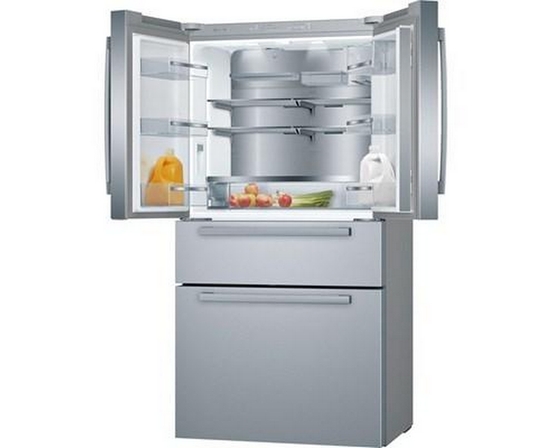 Bosch 36-Inch, 21 Cu.Ft. Counter-Depth French 4-Door Refrigerator With Vitafreshpro™ Drawer - B36CL80SNS
