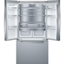 Bosch 36-Inch, 21 Cu.Ft. Counter-Depth French 3-Door Refrigerator With Vitafreshpro™ Drawer - B36CT80SNS