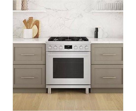 Bosch 30-Inch Freestanding Gas Range With Convection Technology - HGS8055UC