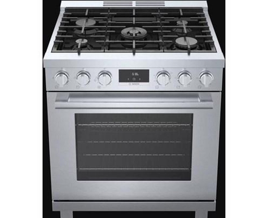 Bosch 30-Inch Freestanding Gas Range With Convection Technology - HGS8055UC