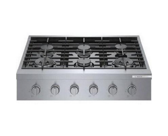Bosch 36-Inch Built-In Gas Rangetop With Optisim® Burner - RGM8658UC