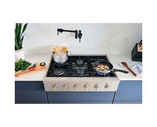 Bosch 36-Inch Built-In Gas Rangetop With Optisim® Burner - RGM8658UC