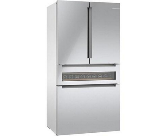 Bosch 36-Inch, 20.5 Cu.Ft. Counter Depth French 4-Door Refrigerator With Flexbar™ - B36CL81ENG