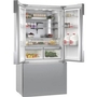 Bosch 36-Inch, 20.8 Cu.Ft. Counter-Depth French 3-Door Refrigerator With Farmfresh System™ - B36CT81ENS