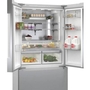 Bosch 36-Inch, 20.8 Cu.Ft. Counter-Depth French 3-Door Refrigerator With Farmfresh System™ - B36CT81ENS