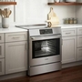 Bosch 30-Inch Slide-In Induction Range With Genuine European Convection - HII8057C