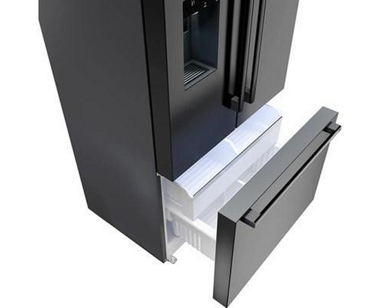 Bosch 36-Inch, 21.6 Cu. Ft. Counter-Depth  French 3-Door Refrigerator With Water And Ice Dispensing System - B36CD52SNB
