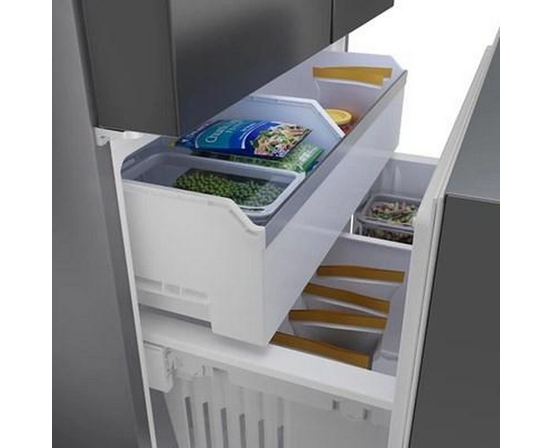 Bosch 36-Inch, 21.6 Cu. Ft. Counter-Depth  French 3-Door Refrigerator With Water And Ice Dispensing System - B36CD52SNB