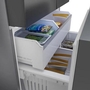Bosch 36-Inch, 21.6 Cu. Ft. Counter-Depth  French 3-Door Refrigerator With Water And Ice Dispensing System - B36CD52SNB